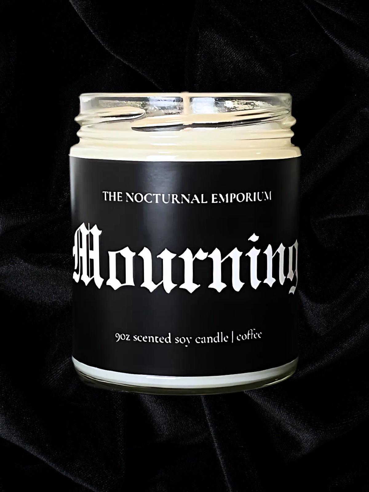 Mourning Jar Candle
