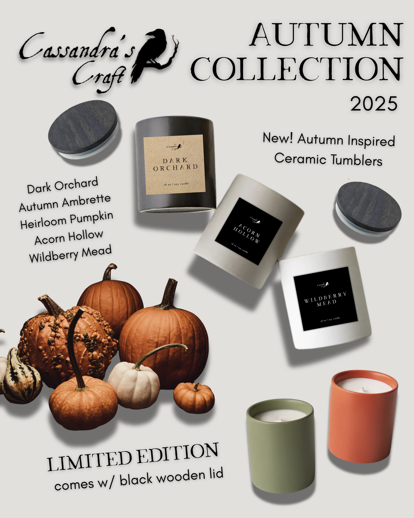 Acorn Hollow Candle
