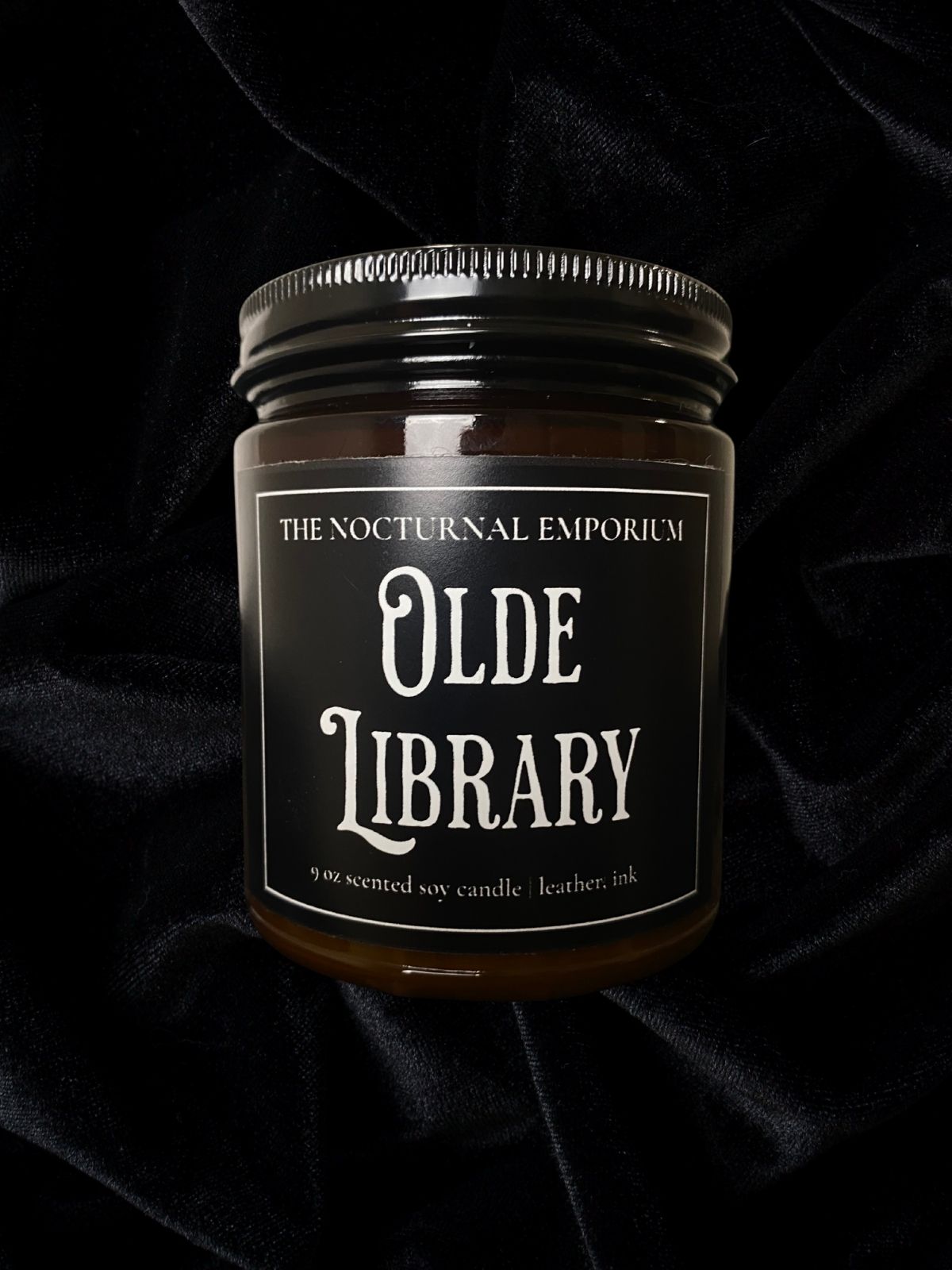 Olde Library Jar Candle