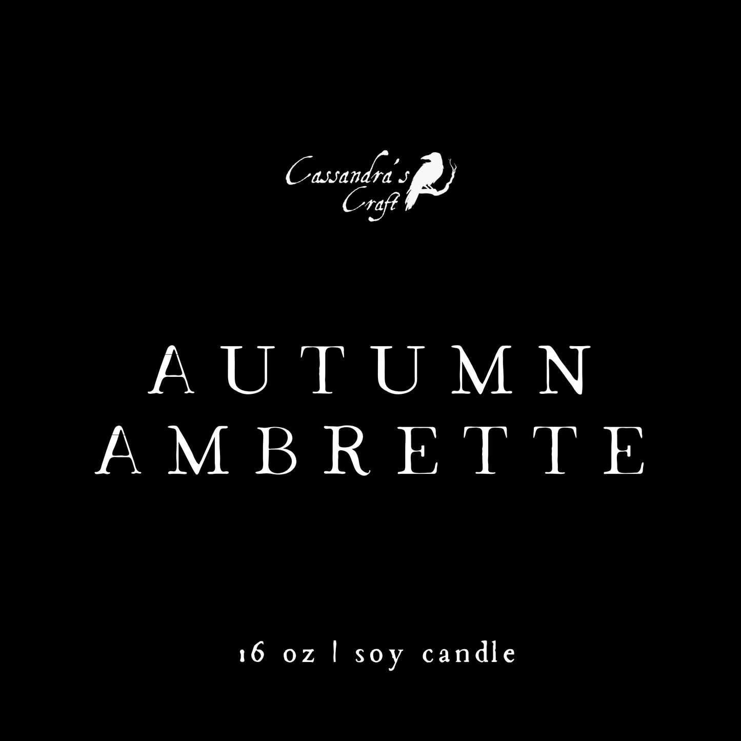 Autumn Ambrette Candle