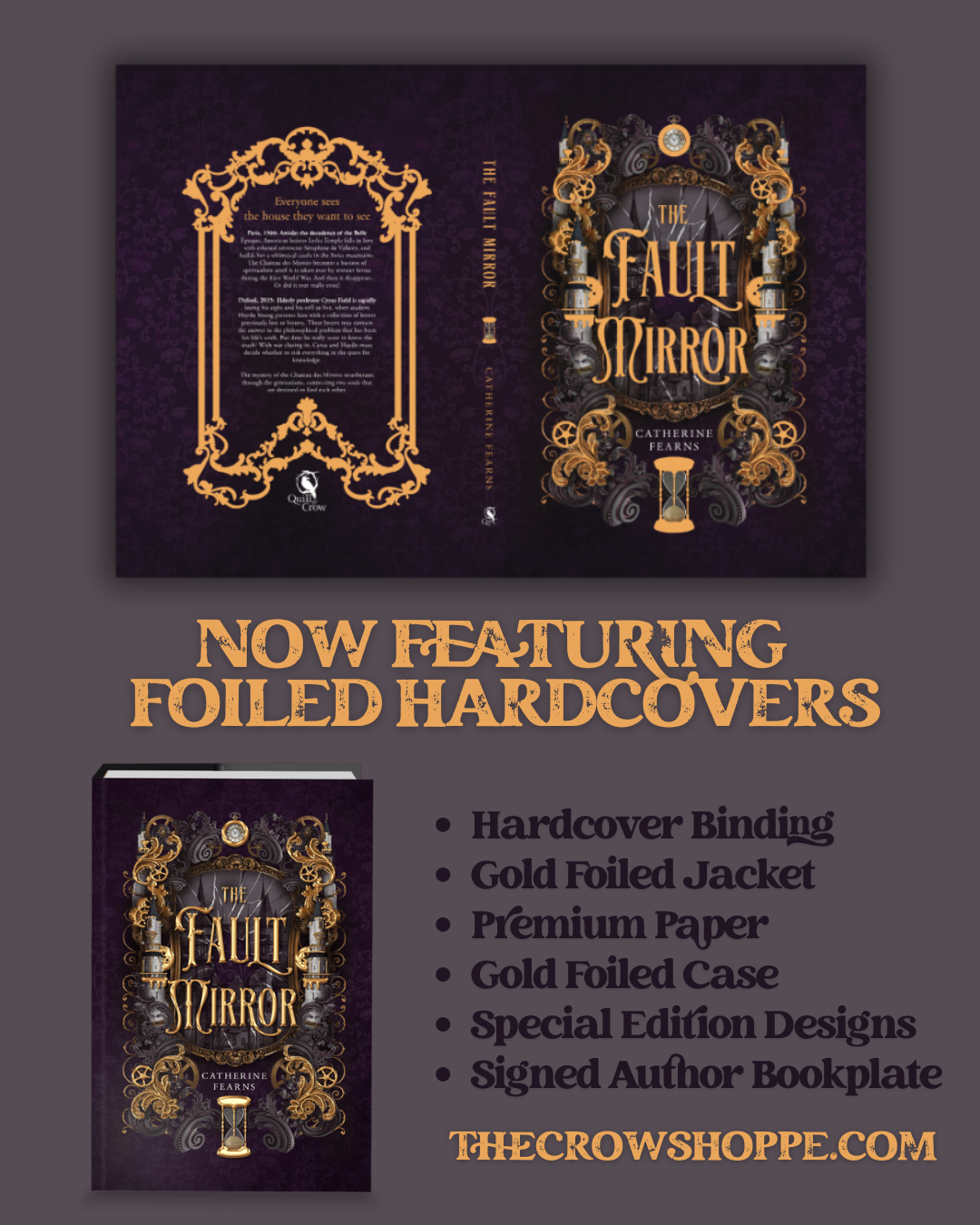 The Fault Mirror Foiled Hardcover