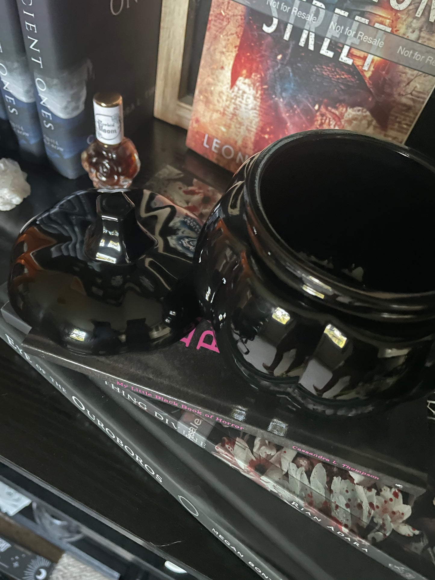 Black Pumpkin Candles