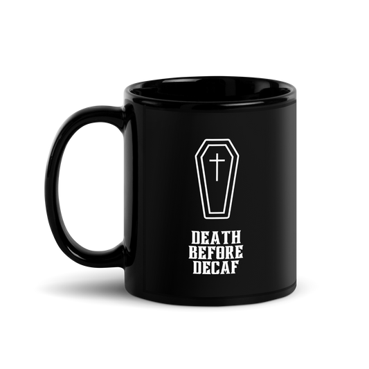 Muerte antes de la taza descafeinada