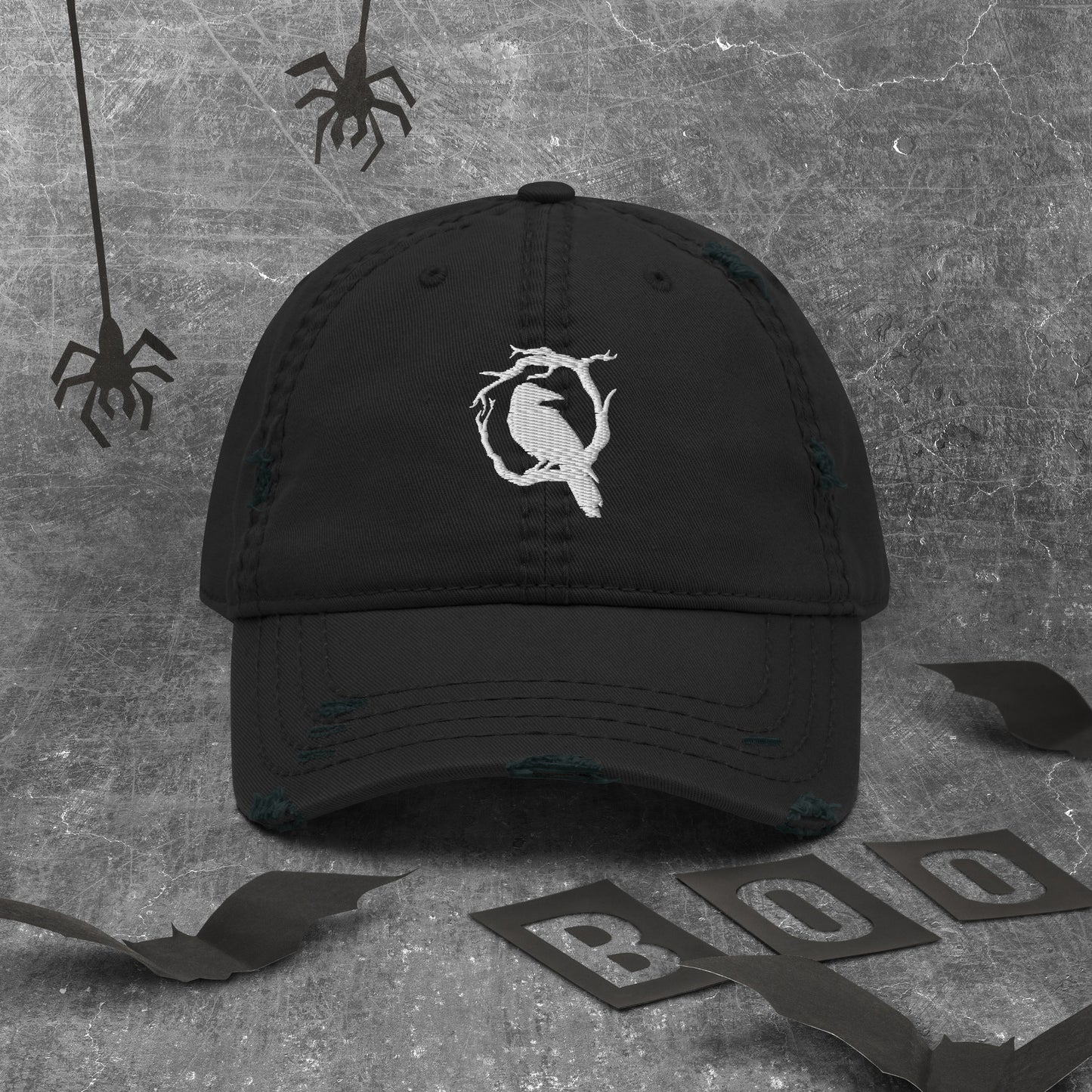 Q&C Distressed Hat