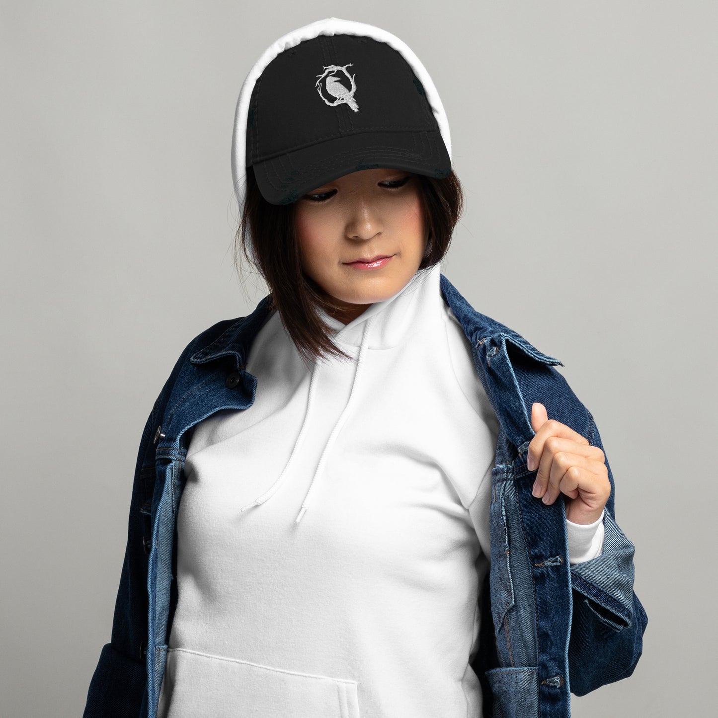 Q&C Distressed Hat