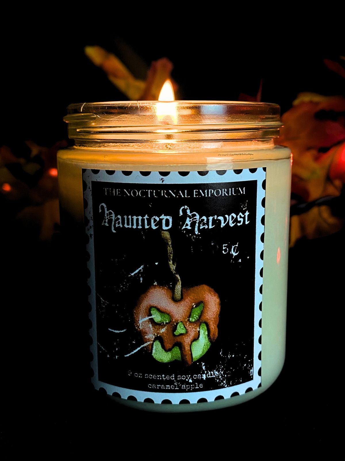 Haunted Harvest Jar Candle