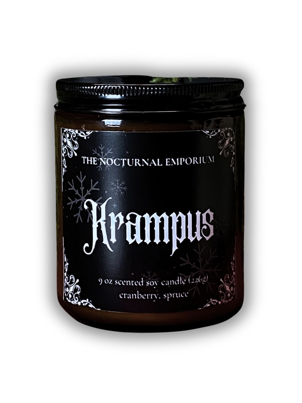 Krampus Jar Candle