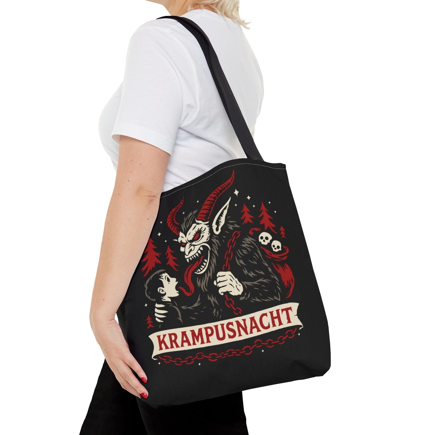 Krampusnacht Reusable Gift Bag Tote