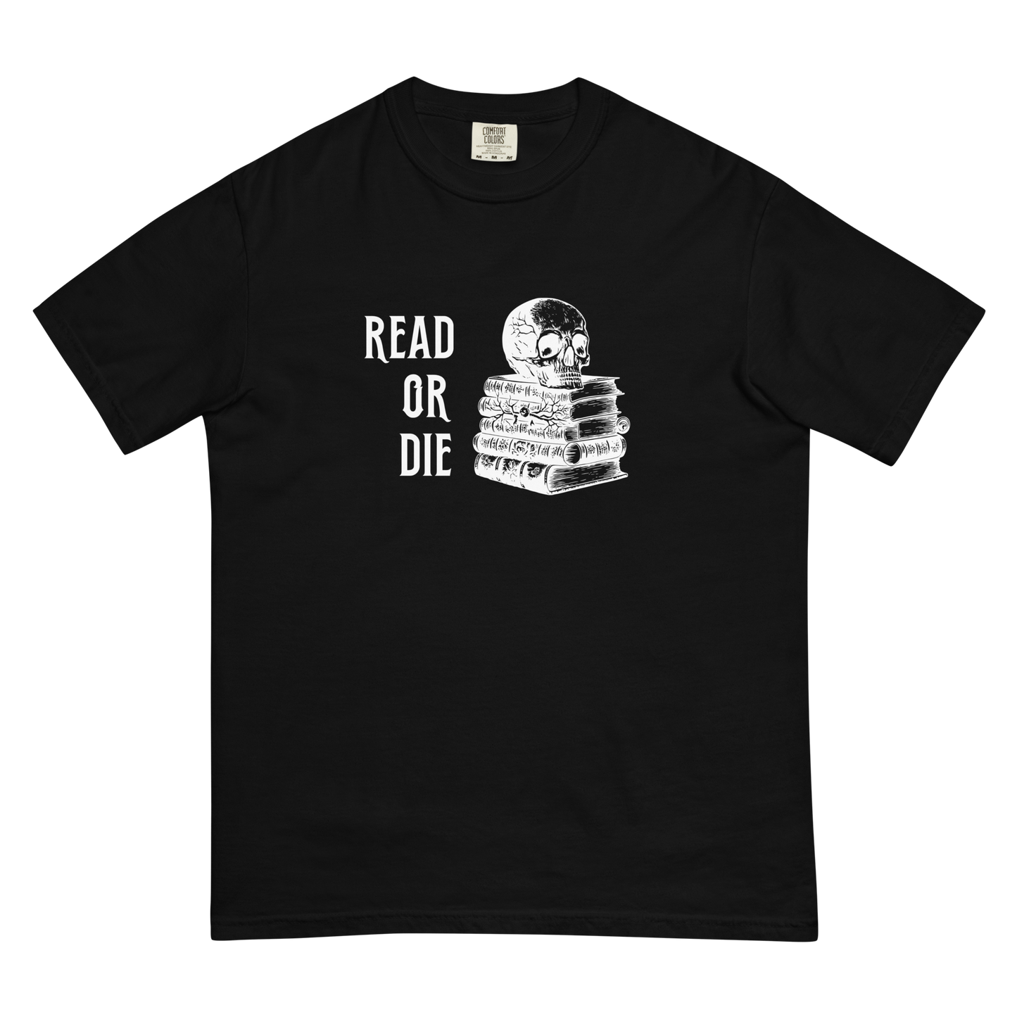 Read or Die Heavyweight T-Shirt