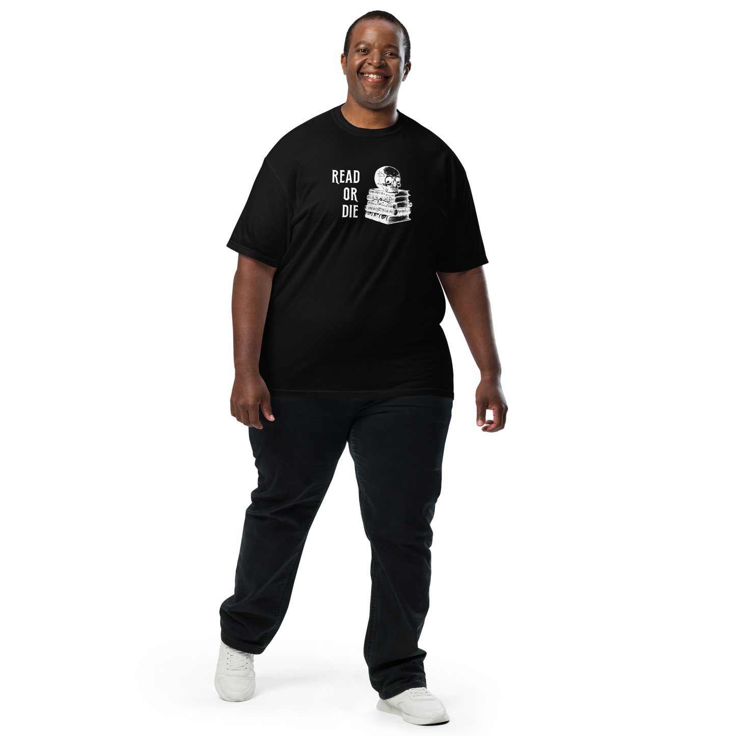 Lire ou mourir T-shirt poids lourd