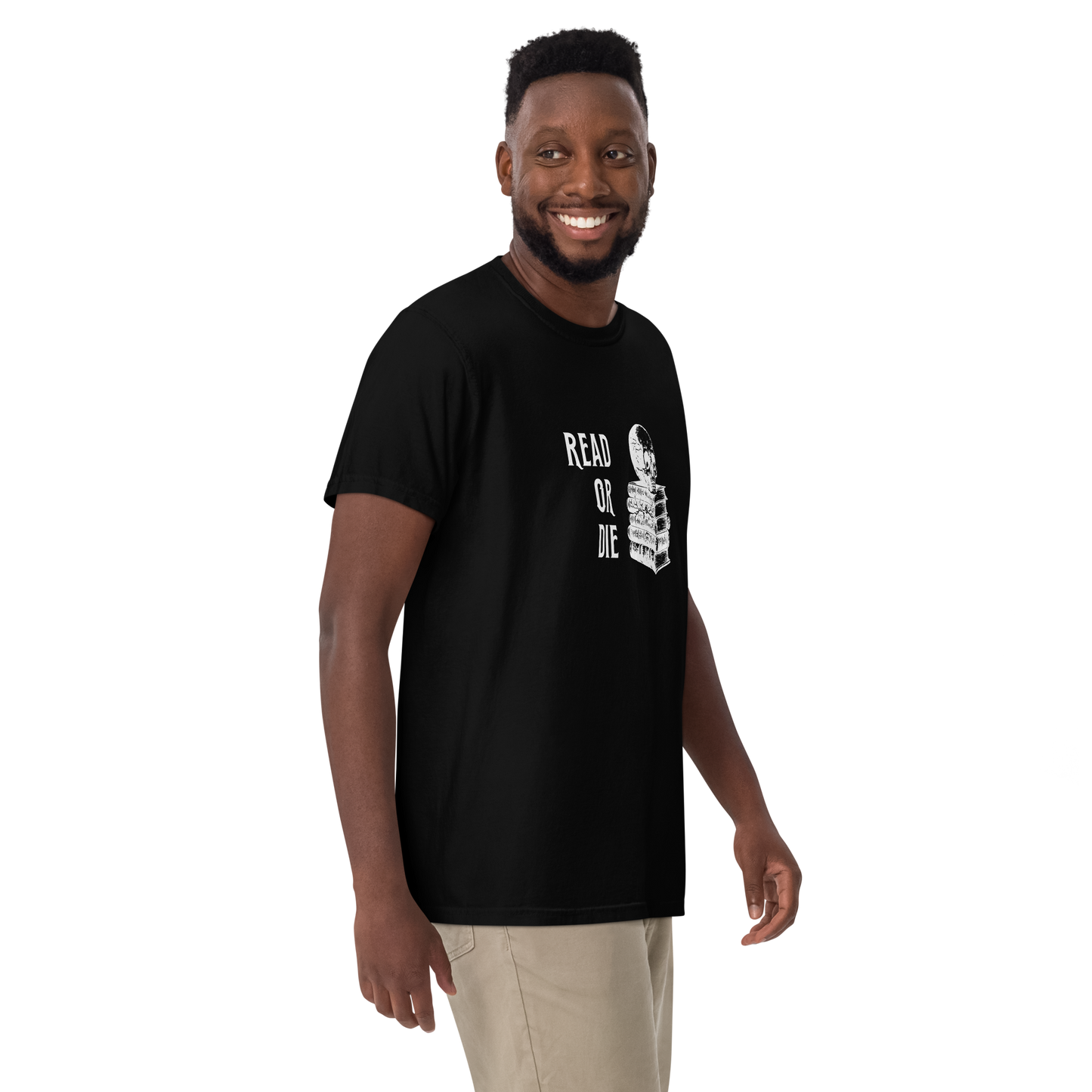 Lire ou mourir T-shirt poids lourd