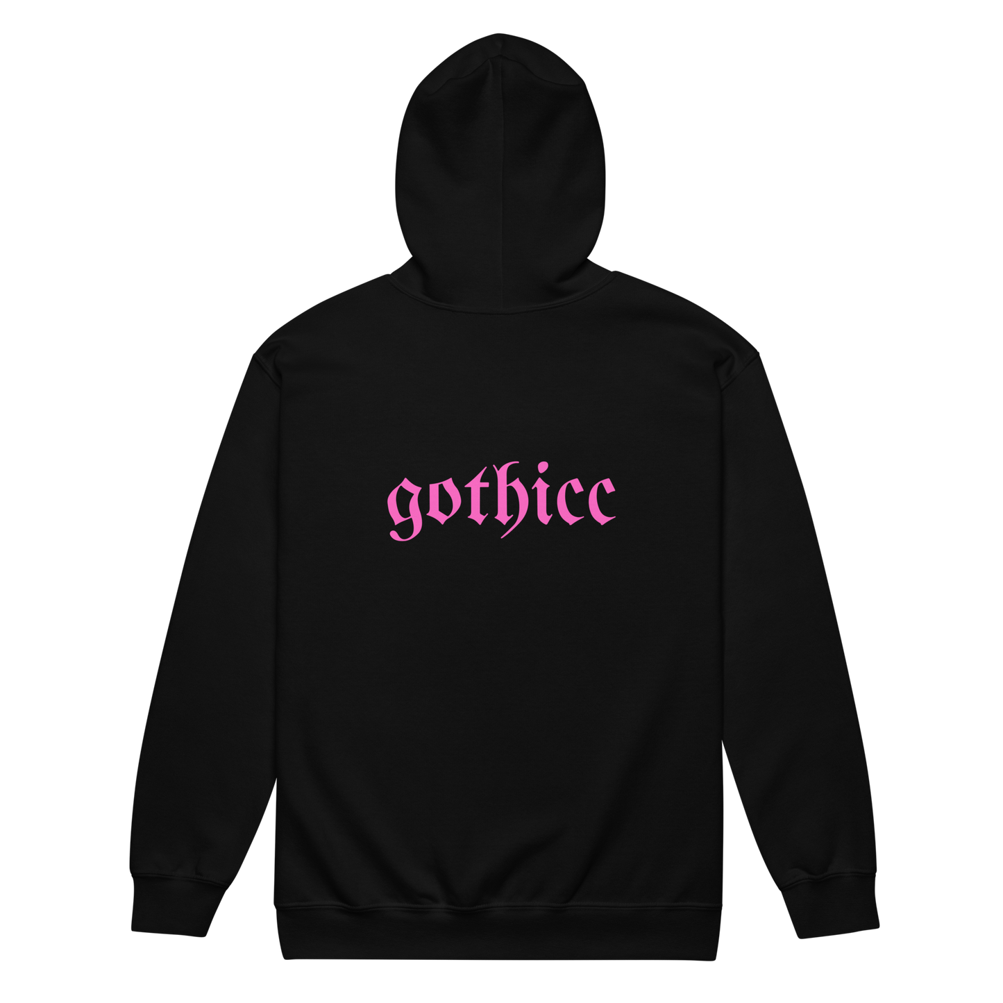 Sudadera con capucha y cremallera Gothicc
