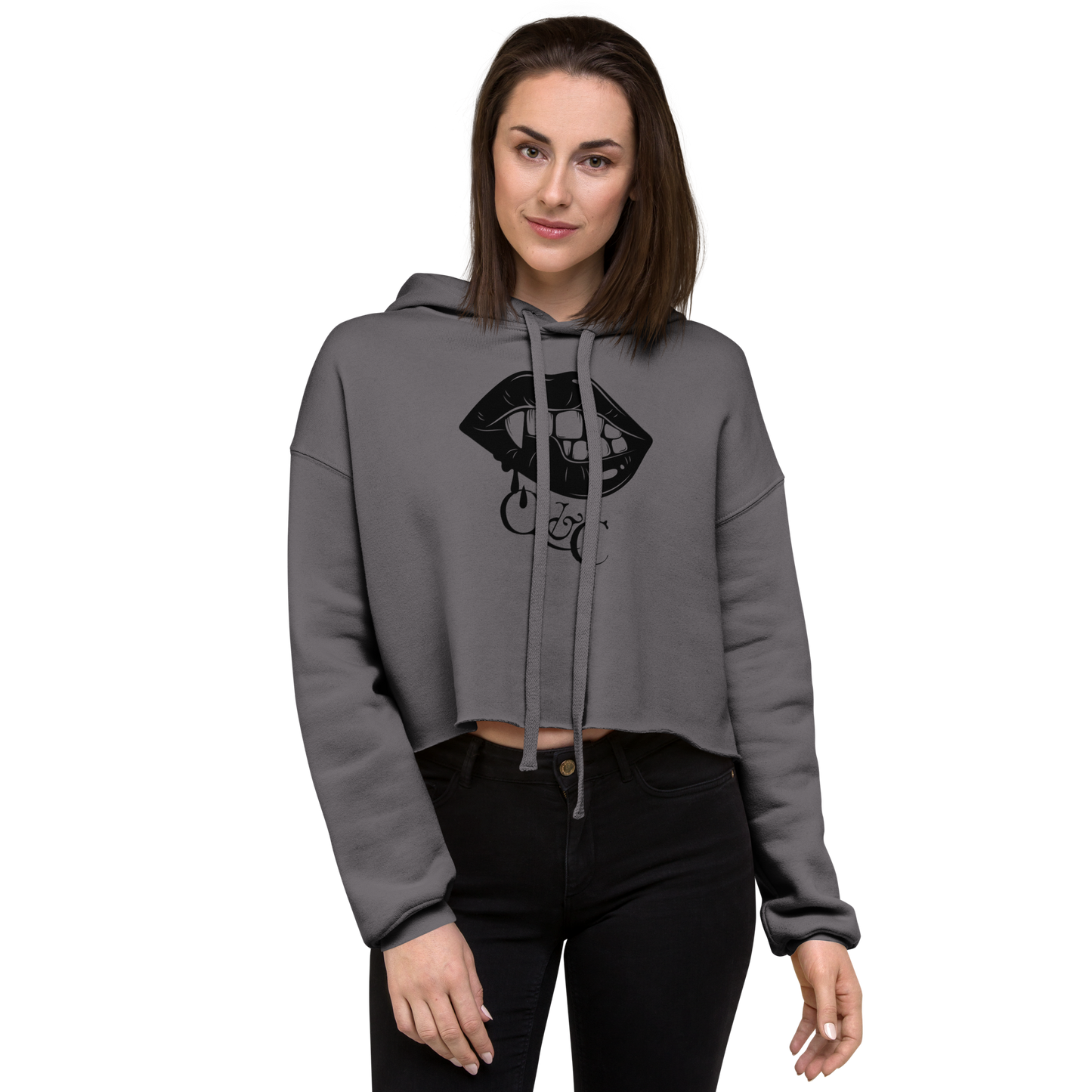 Sudadera corta con capucha Vamp Bite