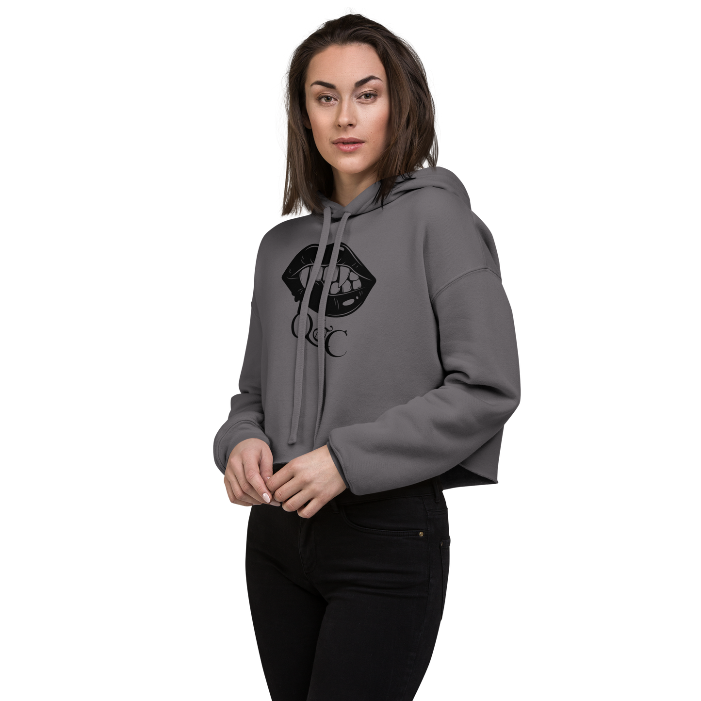Sudadera corta con capucha Vamp Bite