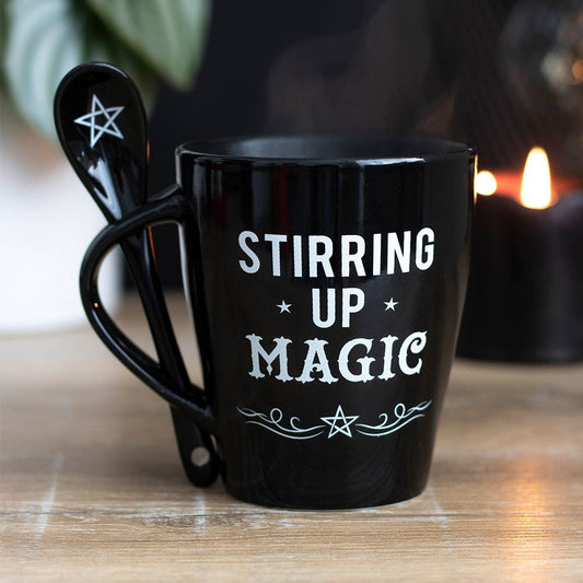 Stirring Up Magic Mug & Spoon Set