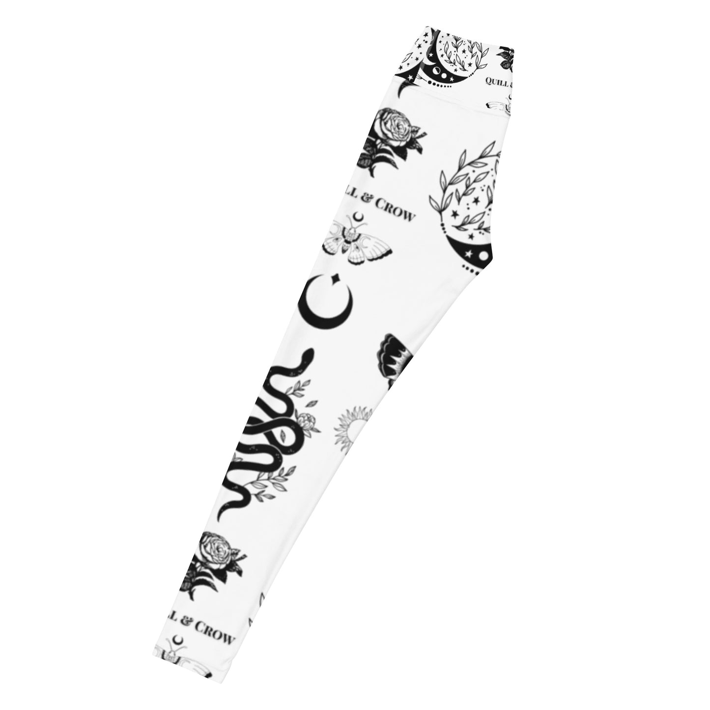 Yoga Witch Leggings (White)
