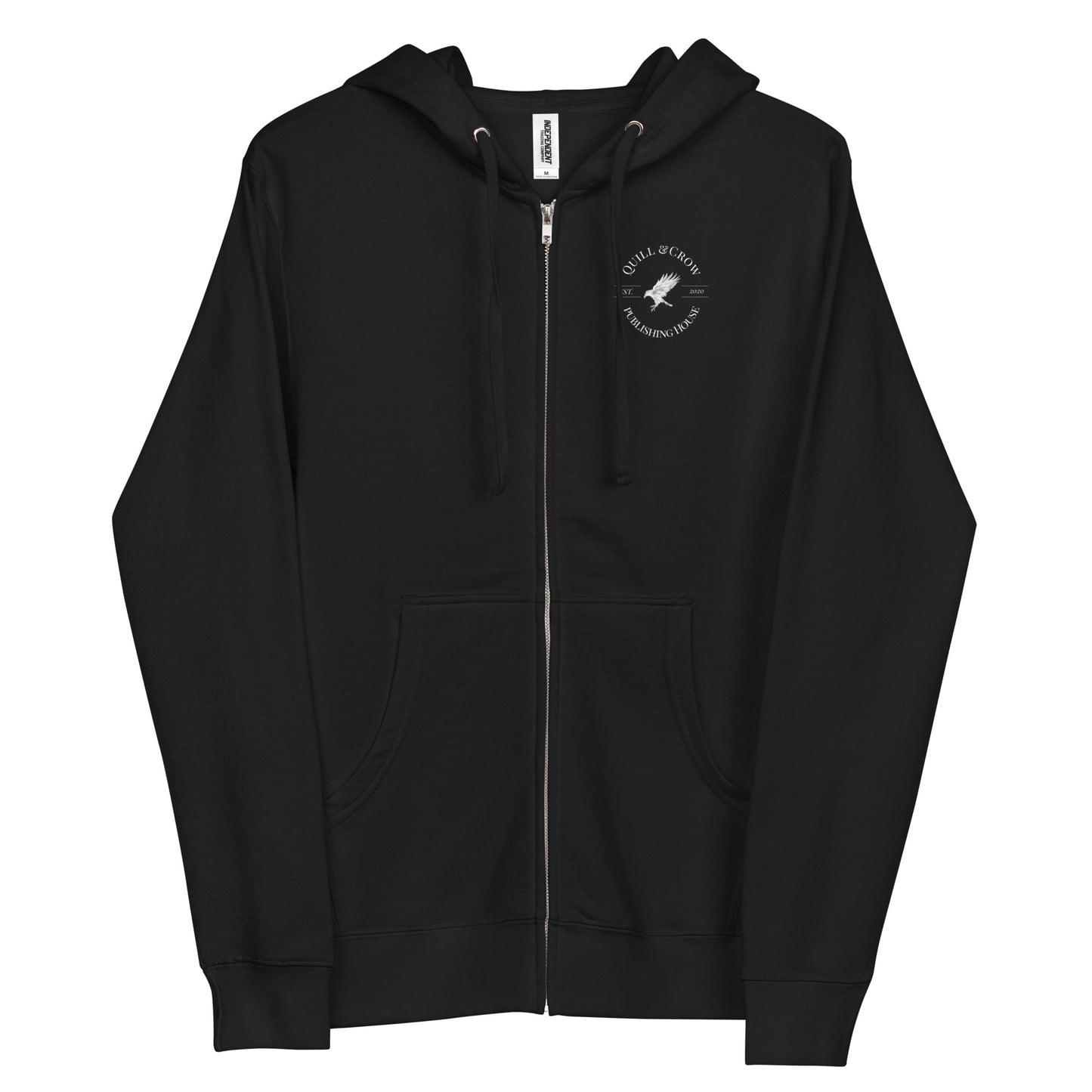 Sweat à capuche zippé en polaire unisexe Nevermore