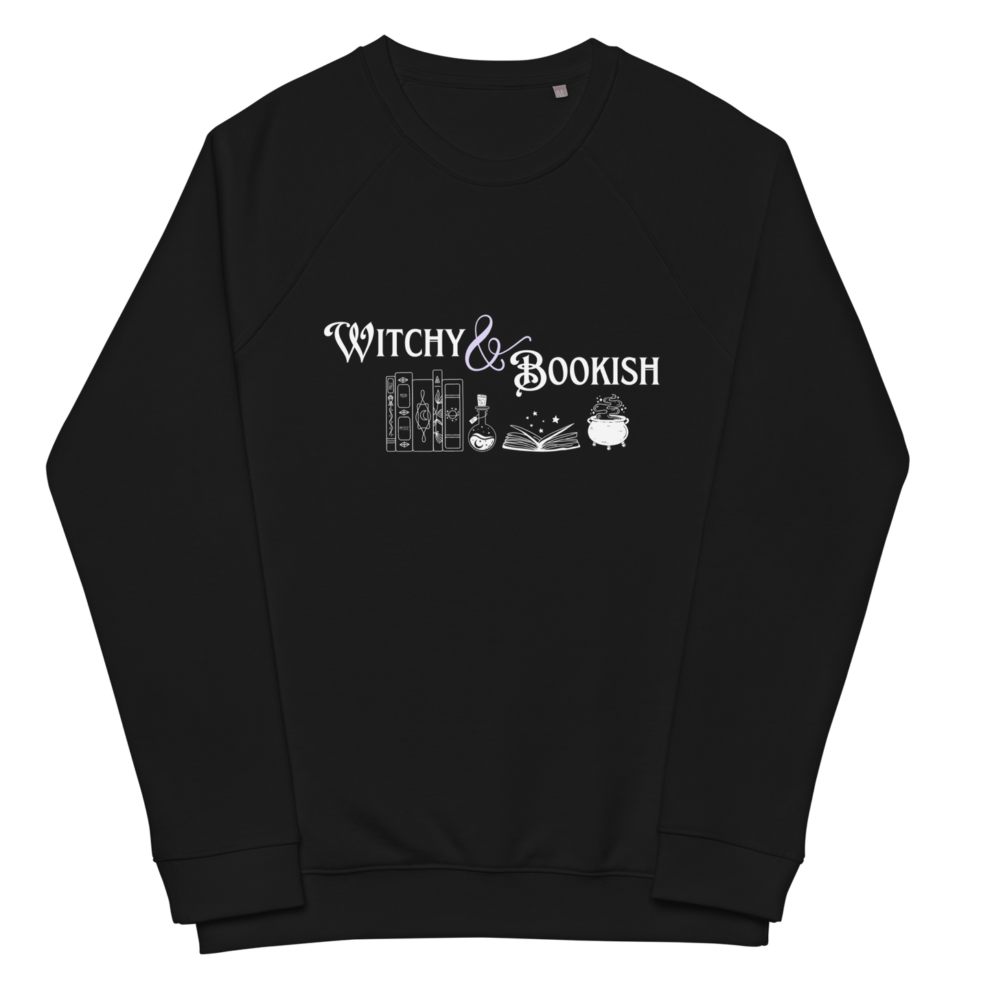 Sweat-shirt Raglan sorcier et livresque