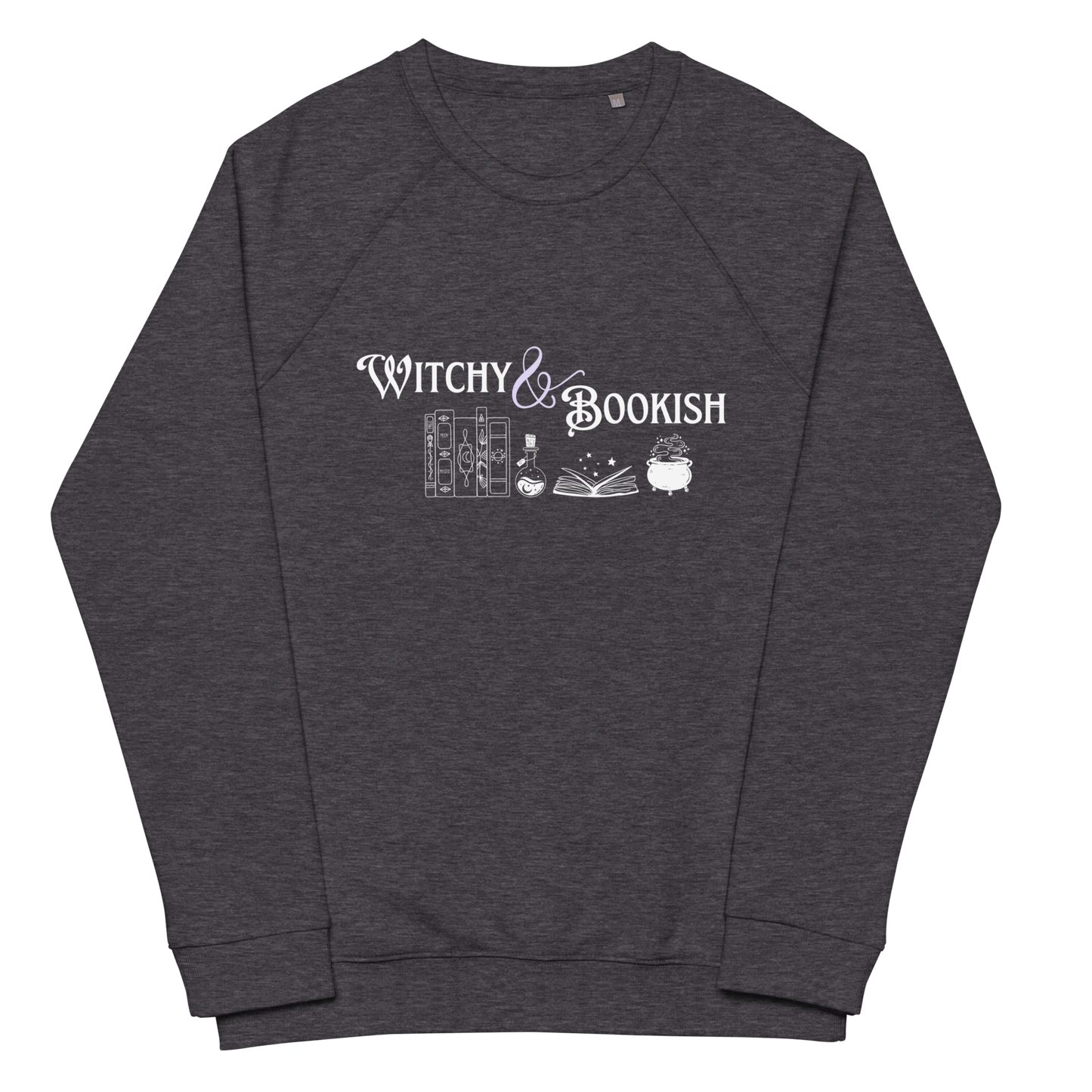 Sweat-shirt Raglan sorcier et livresque