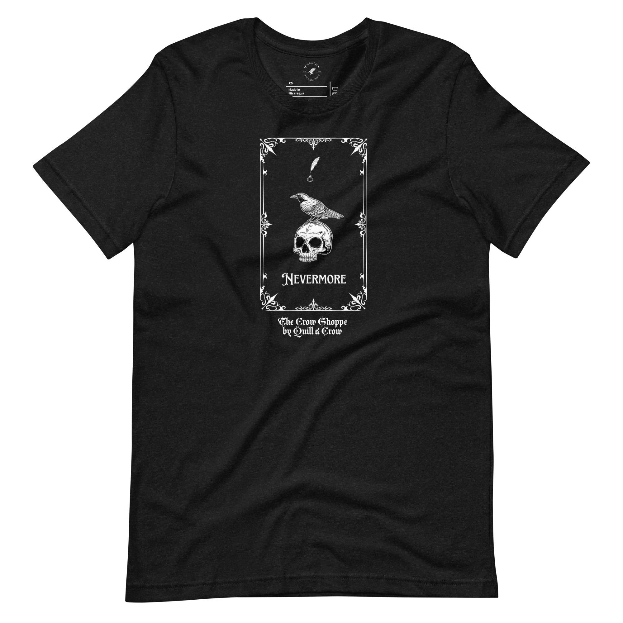 Quoth The Raven Gothic Shirt The Crow Shoppe 1081