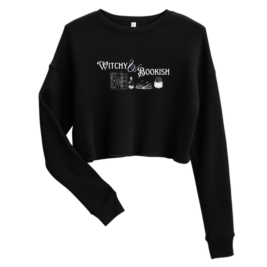 Witchy & Bookish Crop Sweatshirt