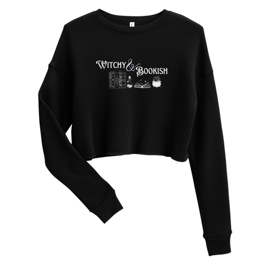 Sudadera corta Witchy & Bookish