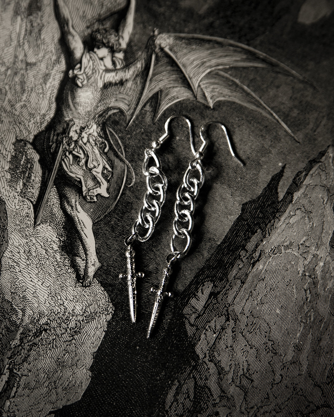 Athame Earrings