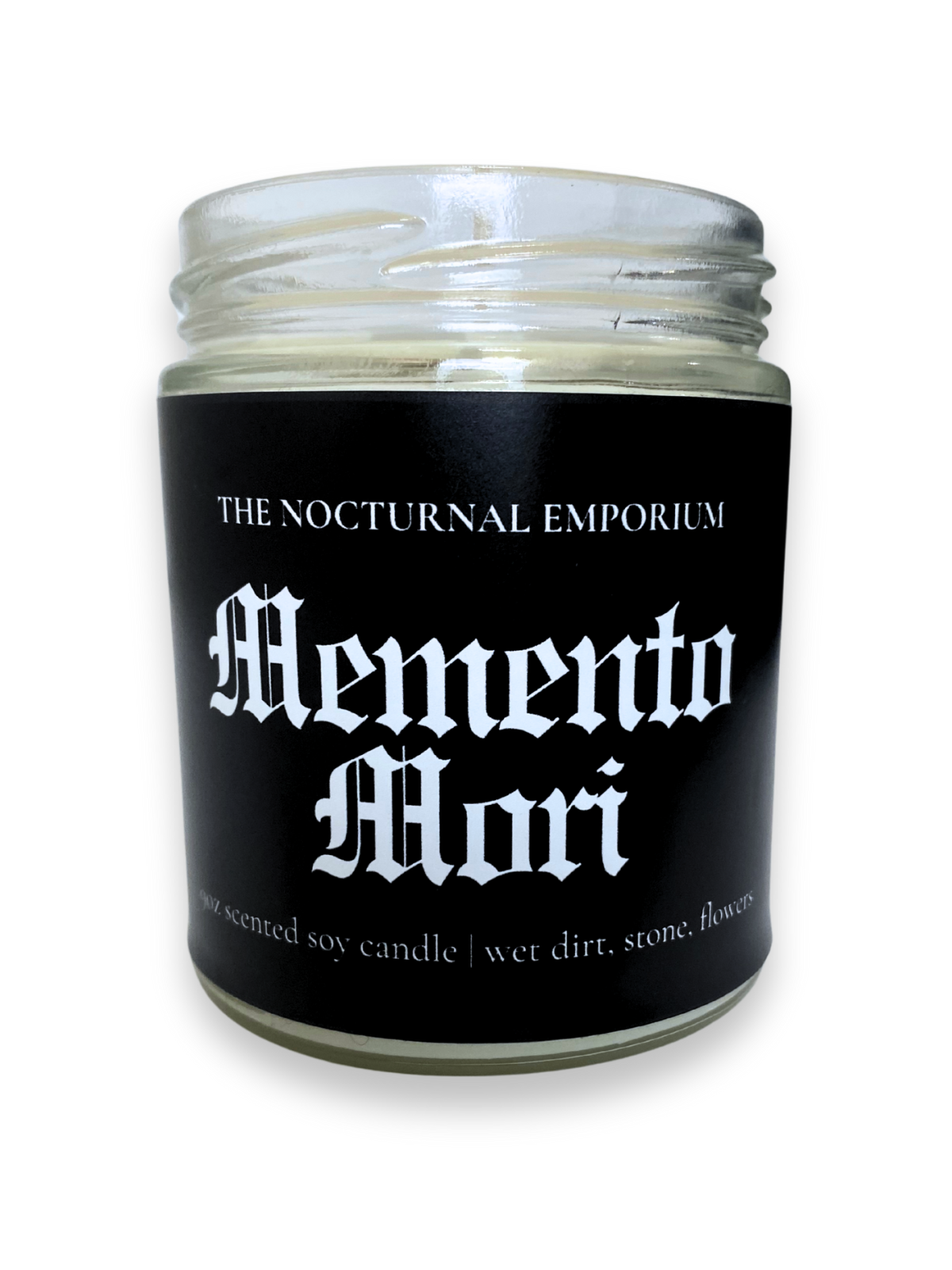 Memento Mori Jar Candle