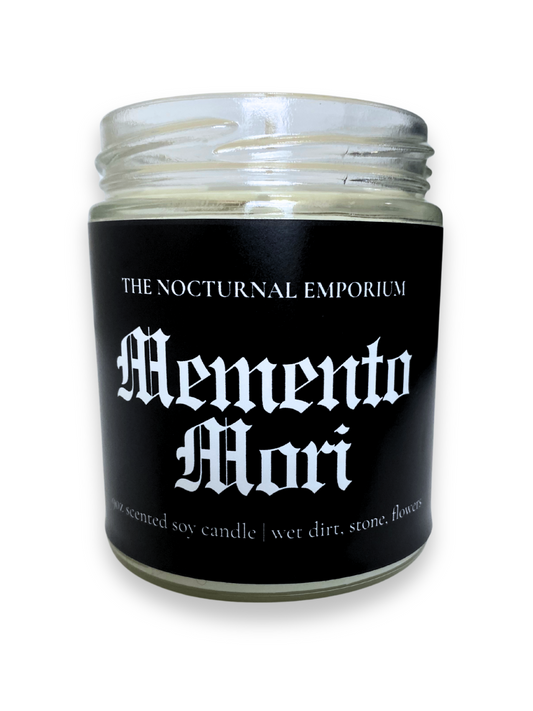 Memento Mori Jar Candle