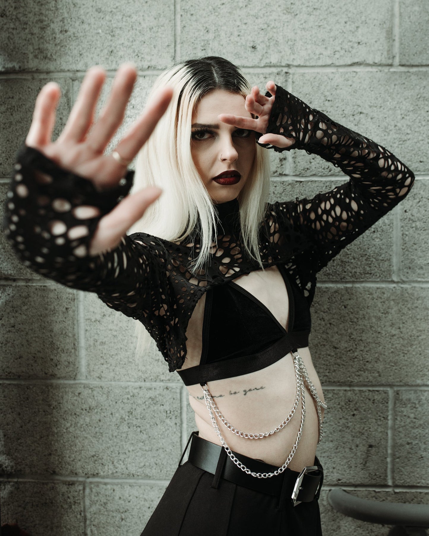 Cursed Shrug - Fish Net - Low Stock!