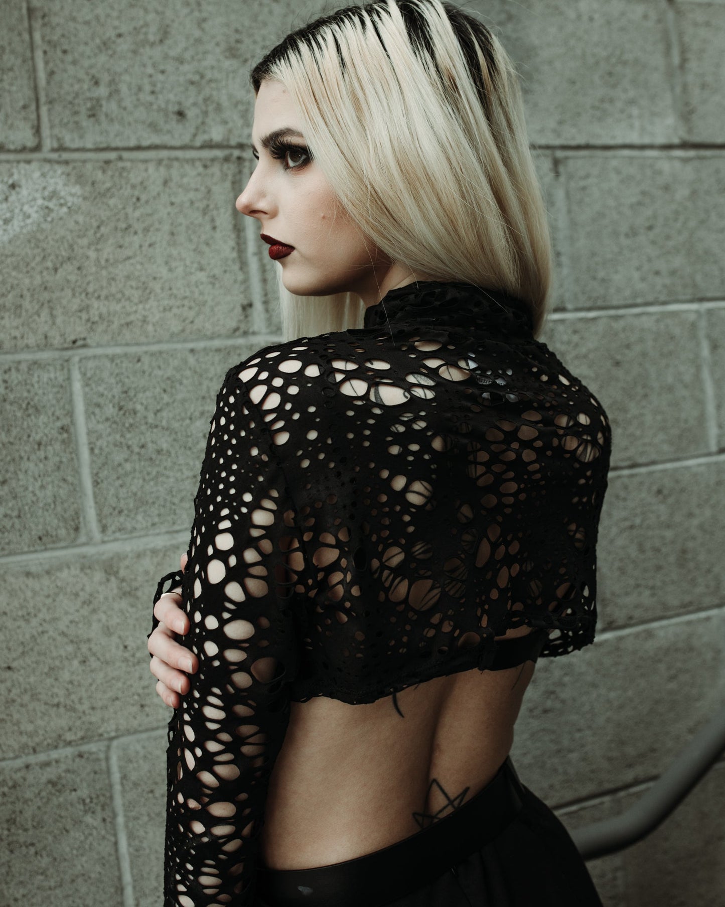 Cursed Shrug - Fish Net - Low Stock!