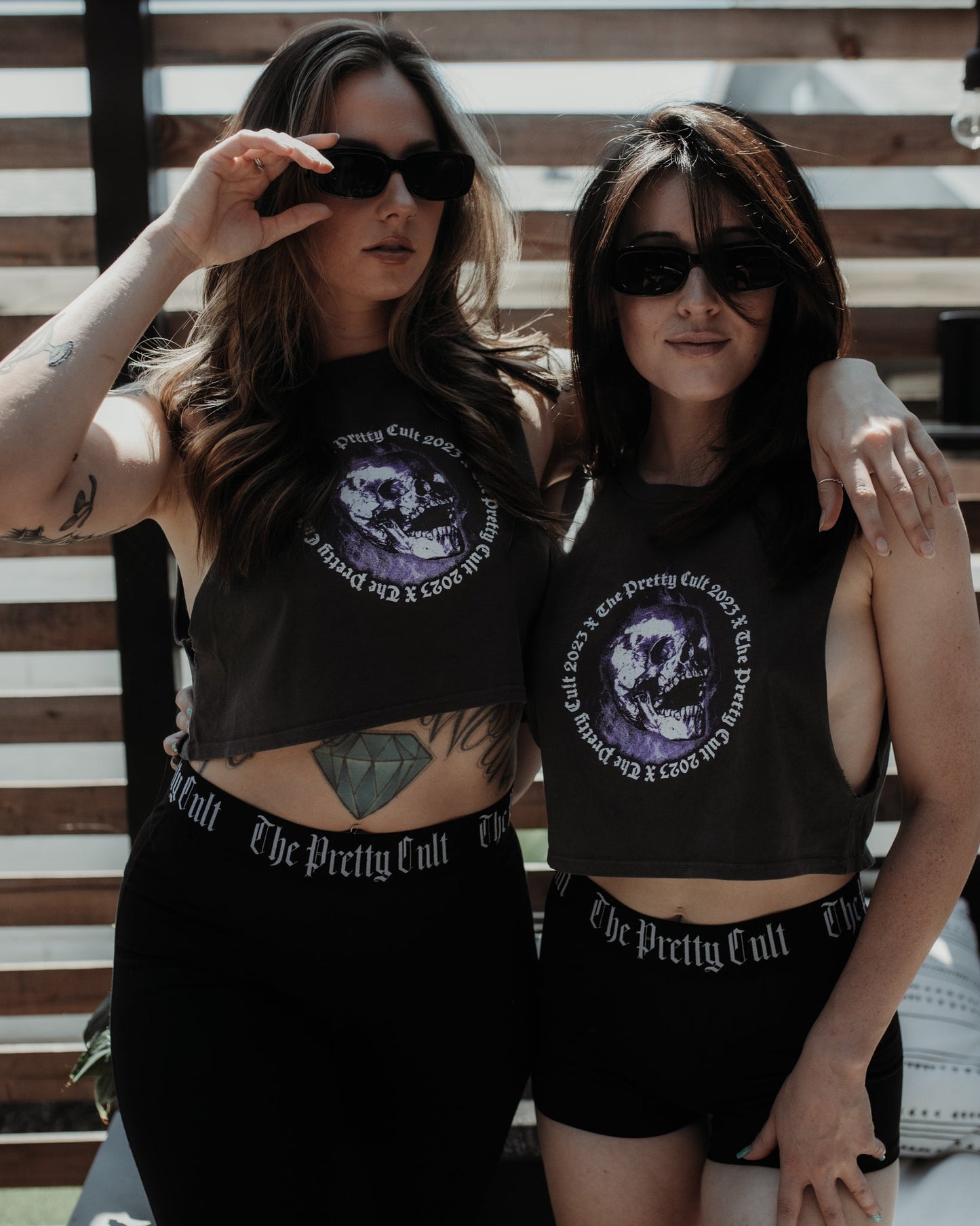 TPC Black Metal Sunglasses