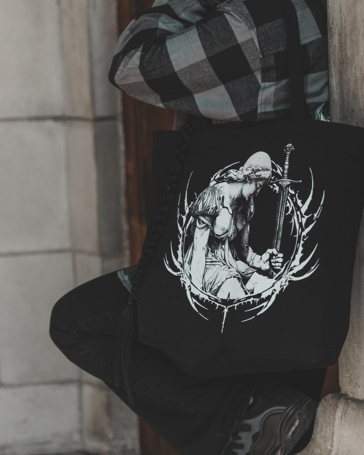 Obsidian Hymn Tote Bag