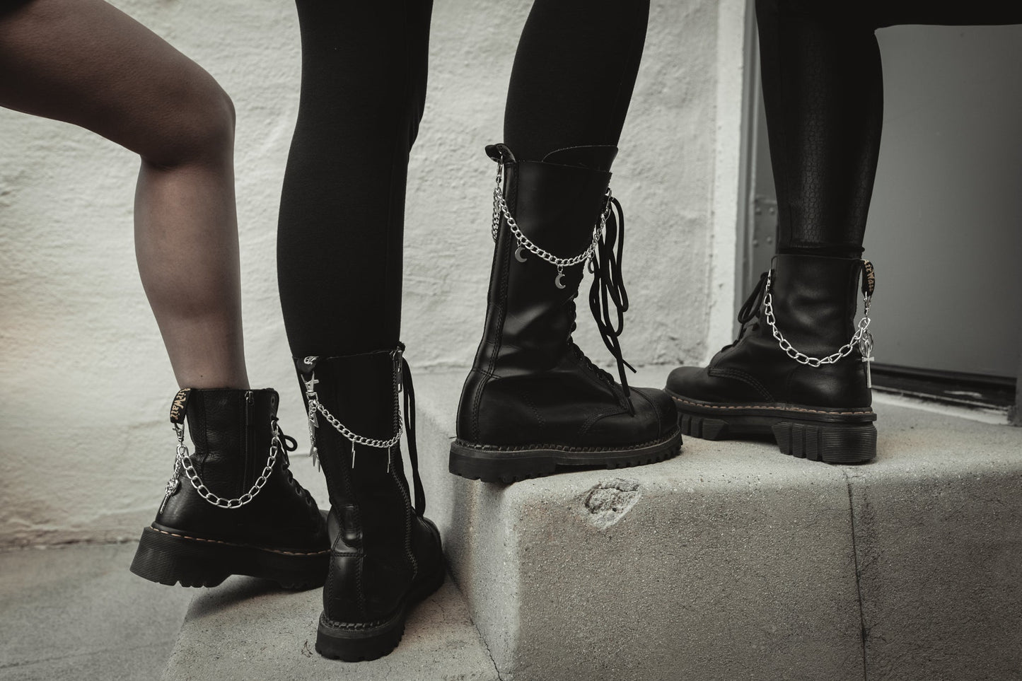 Winter Moon Boot Charm