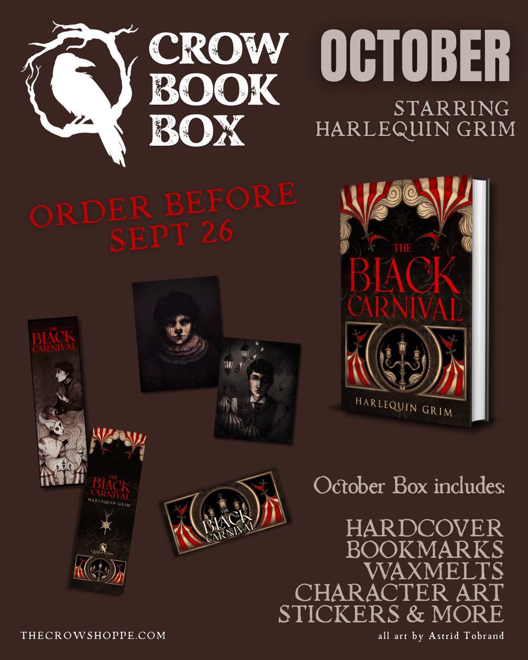 Crow Book Box