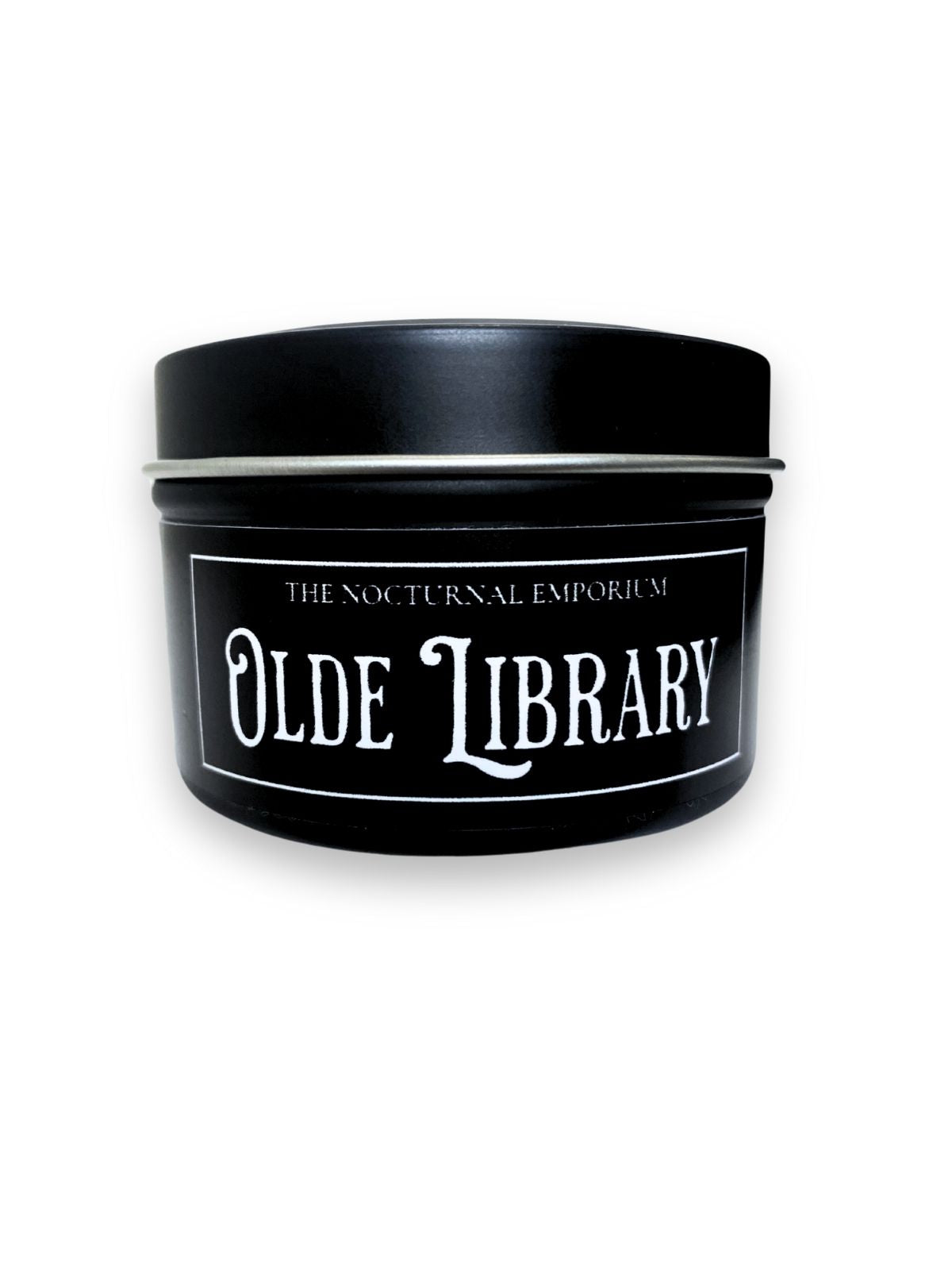 Olde Library Tin Candle