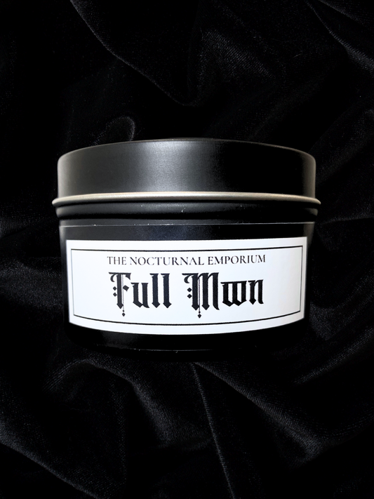 Full Moon Tin Candle