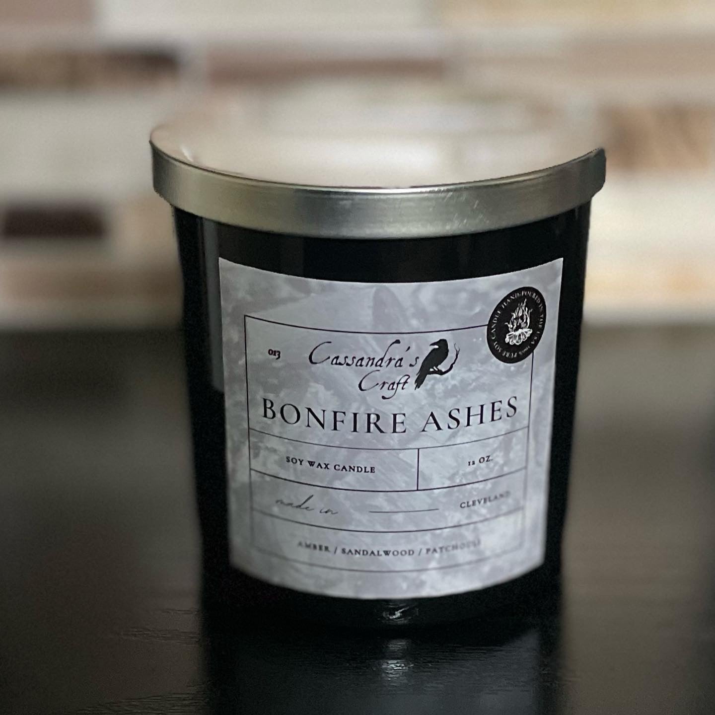 Bonfire Ashes Candle