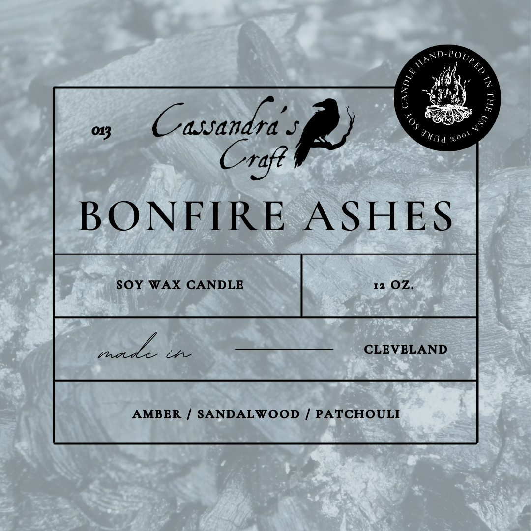 Bonfire Ashes Candle