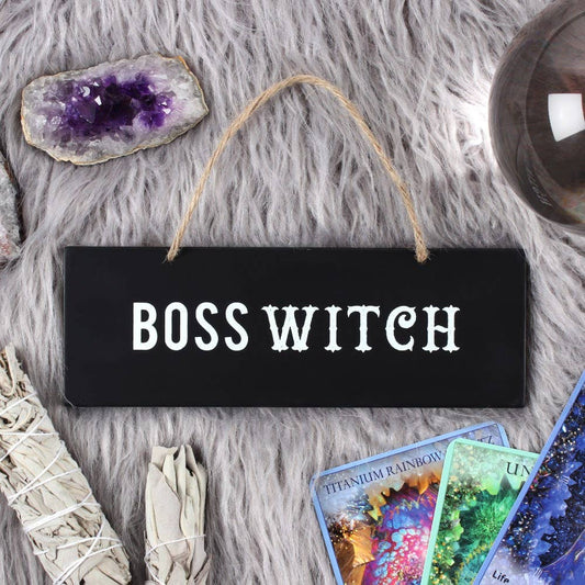 Boss Witch Wall Sign