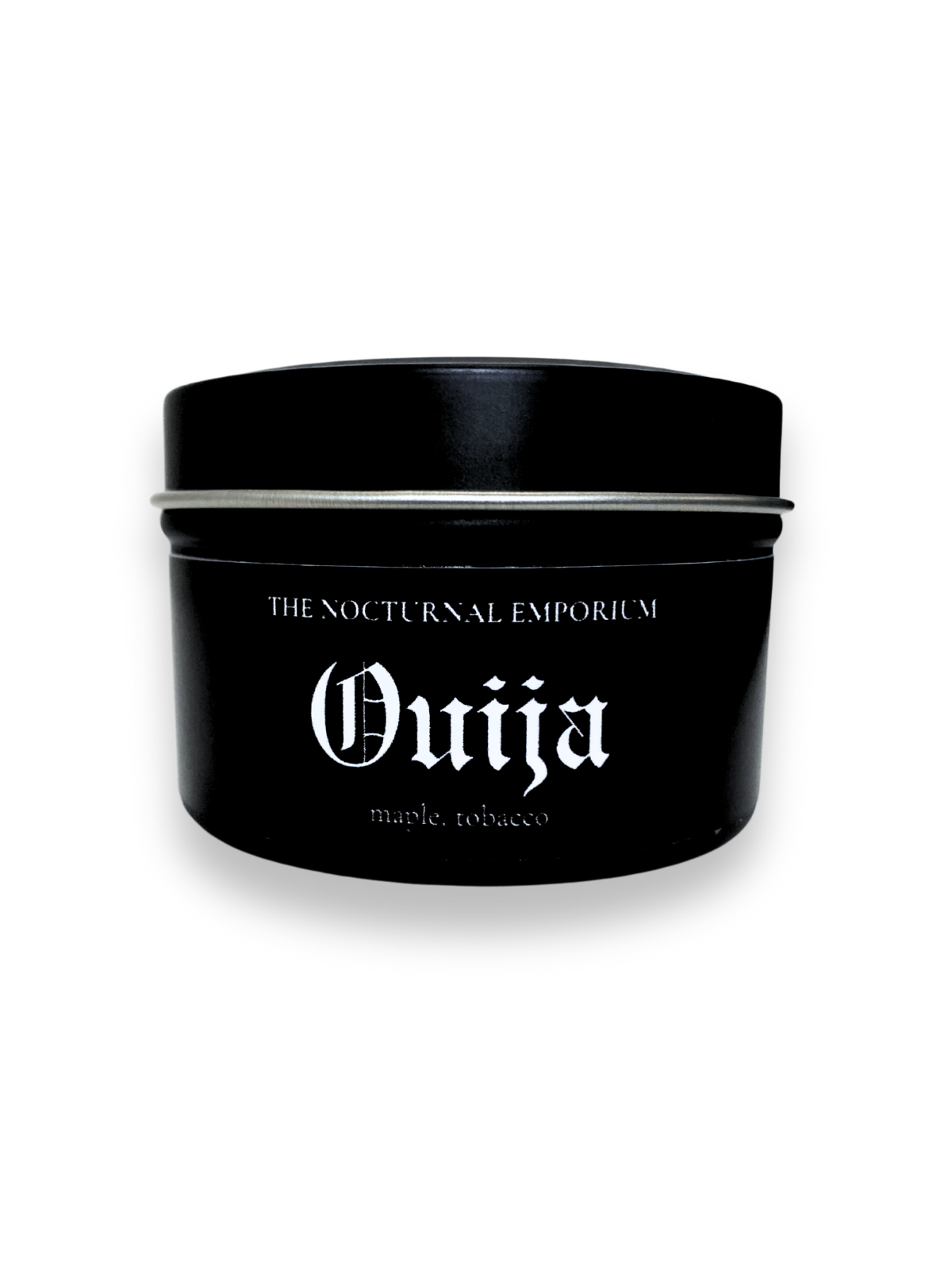 Ouija Tin Candle
