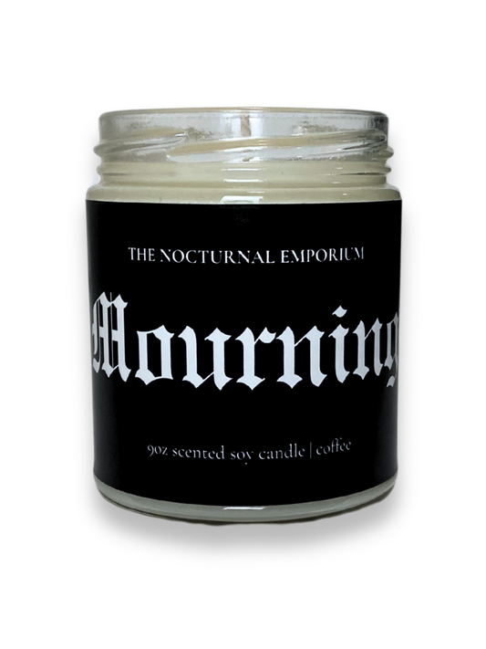 Mourning Jar Candle