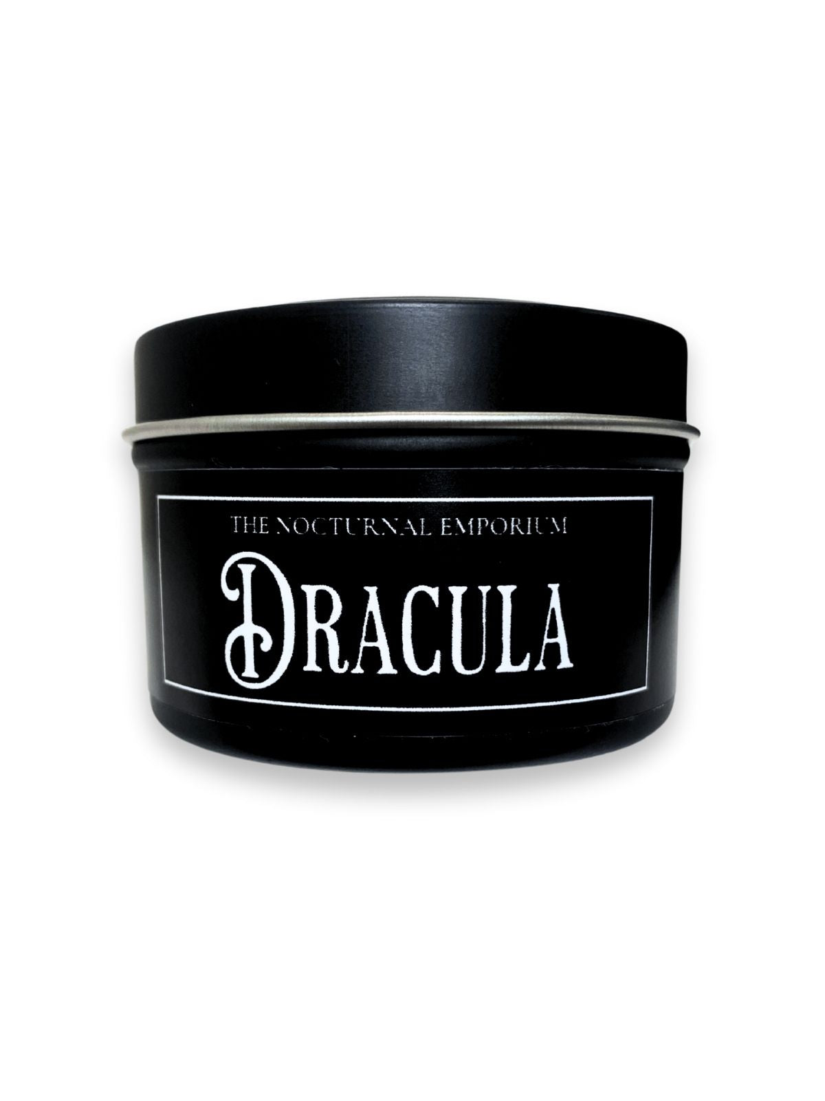 Dracula Tin Candle