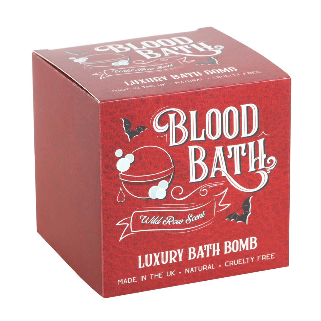 Blood Bath Red Berry Vampire Bath Bomb