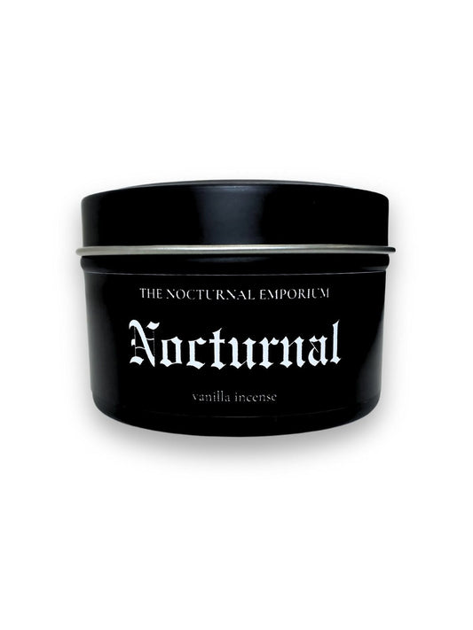 Nocturnal Tin Candle