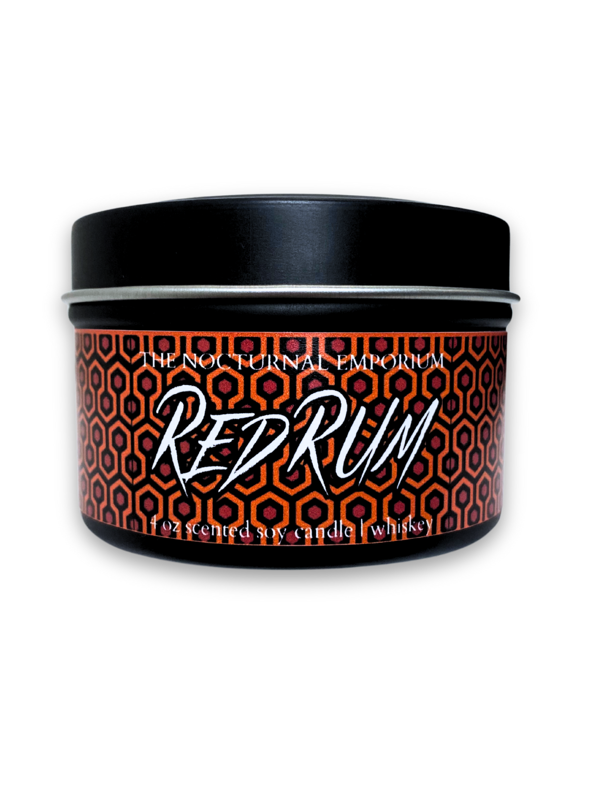 Redrum Tin Candle