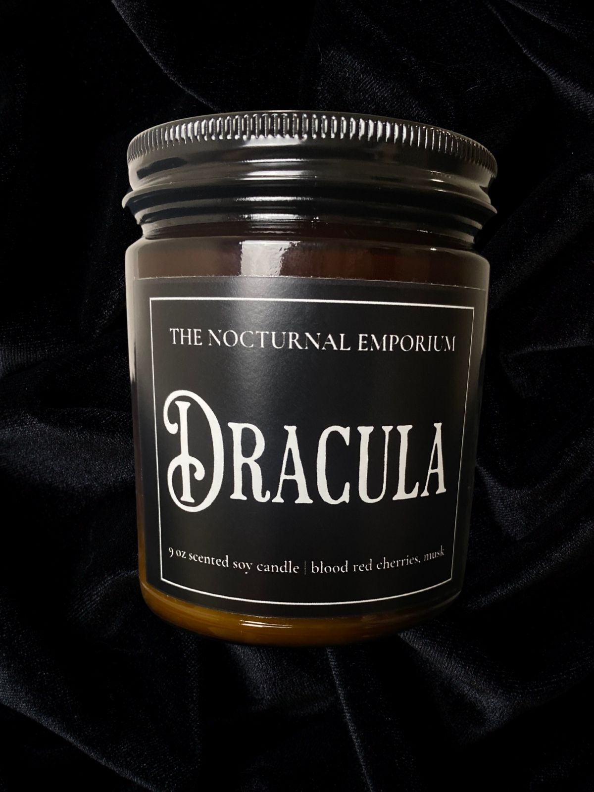 Dracula Jar Candle