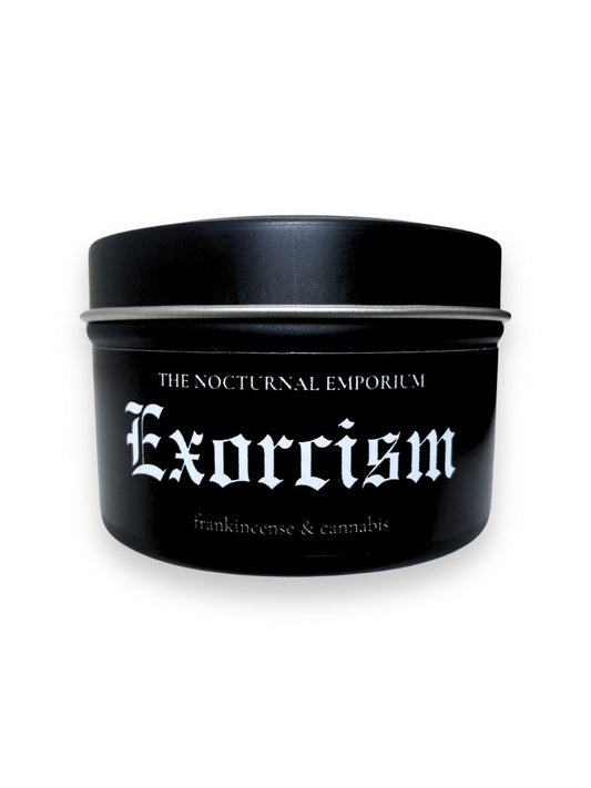Exorcism Tin Candle