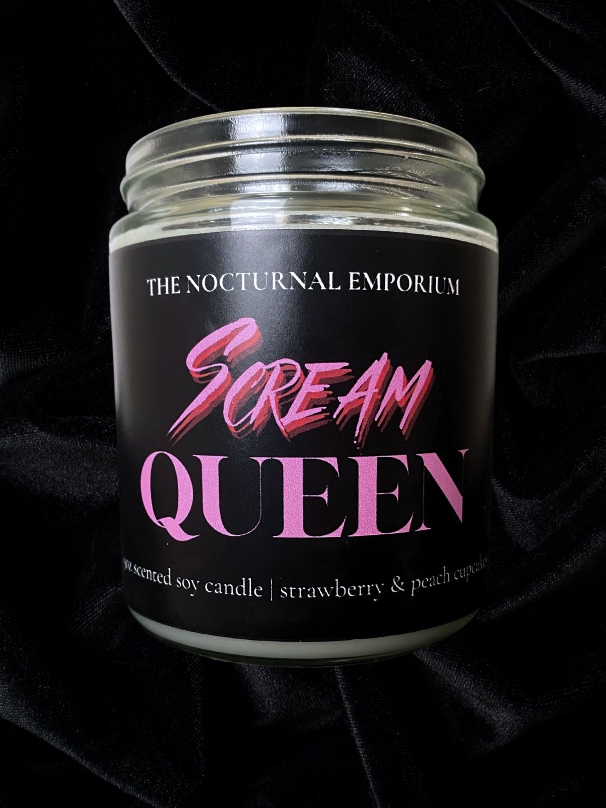 Scream Queen Jar Candle