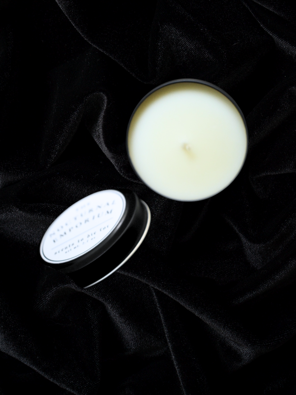 Full Moon Tin Candle